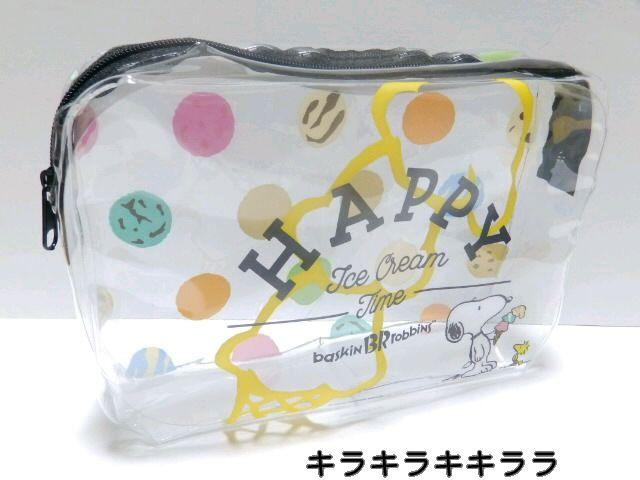 《New》スヌーピー★小物*コスメ入れに・クリア/スケルトン*マルチポーチ【サーティワン限定】 < ホビー 《New》スヌーピー★小物*コスメ入れに・クリア/スケルトン*マルチポーチ【サーティワン限定】 < ホビーの