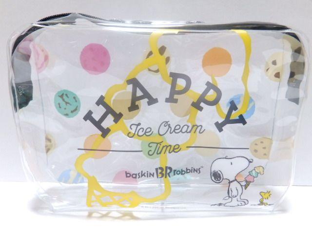 《New》スヌーピー★小物*コスメ入れに・クリア/スケルトン*マルチポーチ【サーティワン限定】 < ホビー 《New》スヌーピー★小物*コスメ入れに・クリア/スケルトン*マルチポーチ【サーティワン限定】 < ホビーの