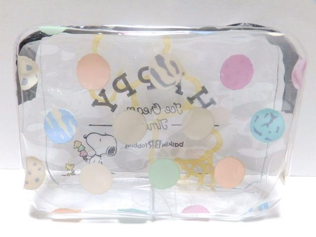 《New》スヌーピー★小物*コスメ入れに・クリア/スケルトン*マルチポーチ【サーティワン限定】 < ホビー 《New》スヌーピー★小物*コスメ入れに・クリア/スケルトン*マルチポーチ【サーティワン限定】 < ホビーの