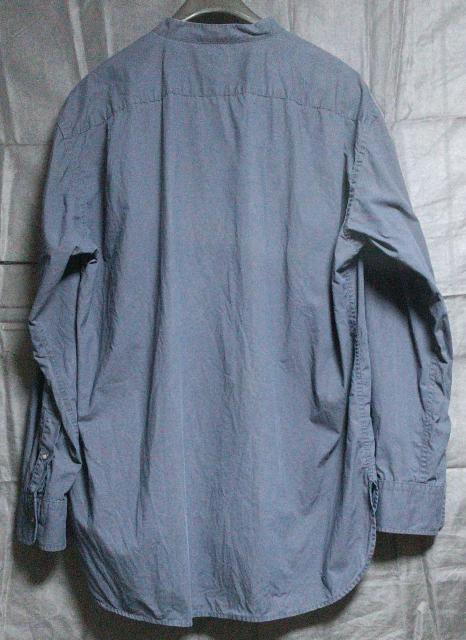 ユニクロ スタンドカラーシャツ 長袖 メンズ サイズL NAVY < 男性ファッション  ユニクロ スタンドカラーシャツ 長袖 メンズ サイズL NAVY < 男性ファッションの