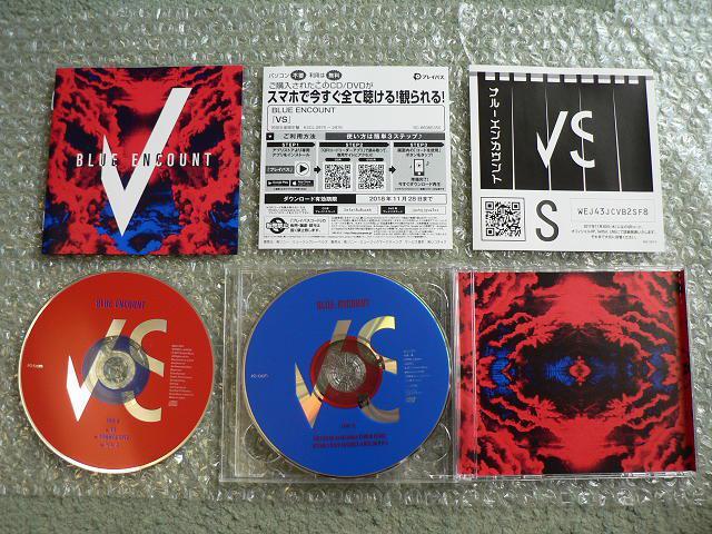 BLUE ENCOUNT『VS』初回生産限定盤【CD+DVD】LIVE映像収録/ブルー・エンカウント/銀魂 < タレントグッズ  BLUE ENCOUNT『VS』初回生産限定盤【CD+DVD】LIVE映像収録/ブルー・エンカウント/銀魂 < タレントグッズの