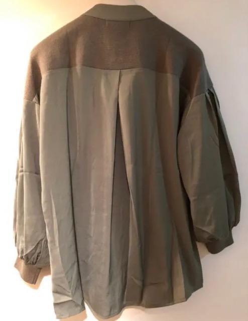 ★新品未使用品薄特価人気アイテム素敵プルオーバーストレッチアンミカ・アネラリュクスカーキ色上品高級重宝体型カバーMサイズ < 女性ファッション  ★新品未使用品薄特価人気アイテム素敵プルオーバーストレッチアンミカ・アネラリュクスカーキ色上品高級重宝体型カバーMサイズ < 女性ファッションの