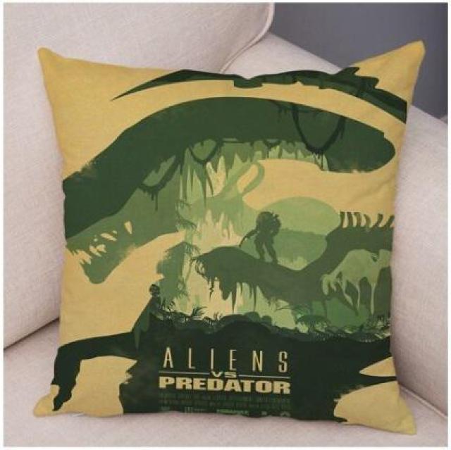 新品 エイリアンVSプレデター クッションカバー  < インテリア/ライフ  新品 エイリアンVSプレデター クッションカバー   < インテリア/ライフの