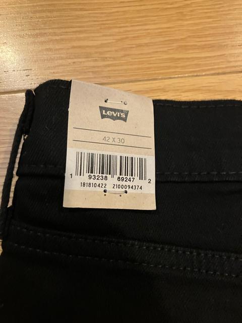 LEVI’S リーバイス 541 ストレッチデニム 超大きいsizeW42L30  黒 ブラック < ブランド  LEVI’S リーバイス 541 ストレッチデニム 超大きいsizeW42L30  黒 ブラック < ブランドの