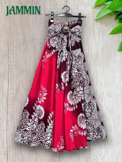 植物ペーズリー柄フレアスカート ヒッピー アジアン ロングスカート エスニック < 女性ファッション  植物ペーズリー柄フレアスカート ヒッピー アジアン ロングスカート エスニック  < 女性ファッションの