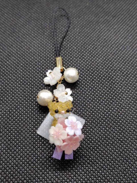 ちゃしろねこ桜じゃらじゃらストラップ < ペット/手芸/園芸 ちゃしろねこ桜じゃらじゃらストラップ < ペット/手芸/園芸の
