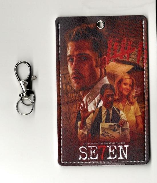 新品 映画 セブン SE7EN ICカードケース 定期入れ パスケース ブラッド・ピット < 男性ファッション 新品 映画 セブン SE7EN ICカードケース 定期入れ パスケース ブラッド・ピット < 男性ファッションの