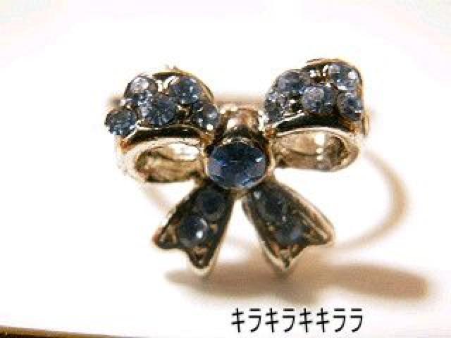 《New》ageha掲載★エタニティリボン・リング/指輪<ブルー>【箱付】 < 女性アクセサリー/時計  《New》ageha掲載★エタニティリボン・リング/指輪<ブルー>【箱付】  < 女性アクセサリー/時計の