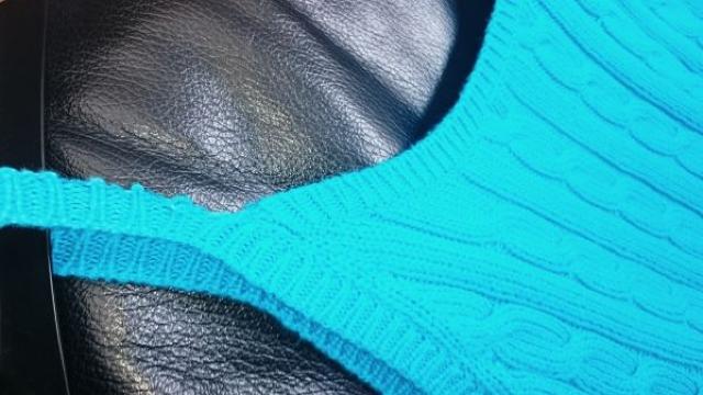 ラルフローレン/タンクトップ/キャミ/ケーブル編ニット/水色/モデル着同型同色完売レア < ブランド  ラルフローレン/タンクトップ/キャミ/ケーブル編ニット/水色/モデル着同型同色完売レア < ブランドの