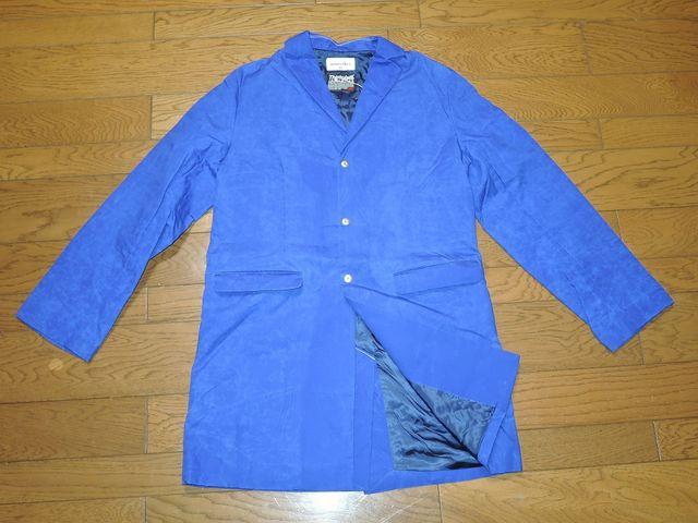 新品マスターキーmasterkeyチェスターコート2青Thinsulate中綿 < 男性ファッション 新品マスターキーmasterkeyチェスターコート2青Thinsulate中綿 < 男性ファッションの