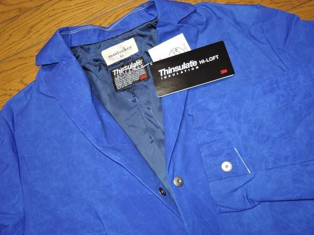 新品マスターキーmasterkeyチェスターコート2青Thinsulate中綿 < 男性ファッション 新品マスターキーmasterkeyチェスターコート2青Thinsulate中綿 < 男性ファッションの