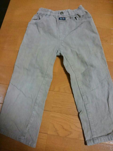 ☆美品☆ベージュコーデュロイパンツ☆100 < キッズ/ベビー  ☆美品☆ベージュコーデュロイパンツ☆100  < キッズ/ベビーの
