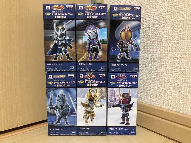 仮面ライダー コレクタブルフィギュア 宿命の戦い 全6種セット < ホビー  仮面ライダー コレクタブルフィギュア 宿命の戦い 全6種セット  < ホビーの