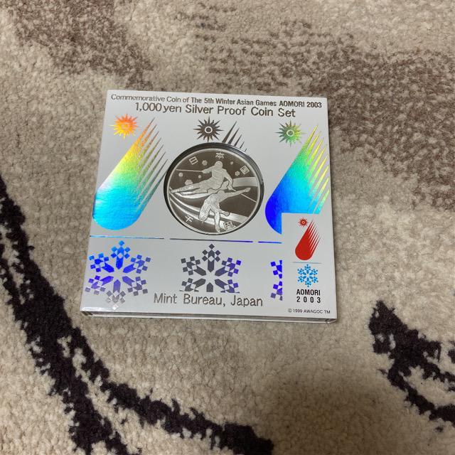 第5回 アジア冬季競技大会 青森2003年千円銀貨幣プルーフ < ホビー 第5回 アジア冬季競技大会 青森2003年千円銀貨幣プルーフ < ホビーの
