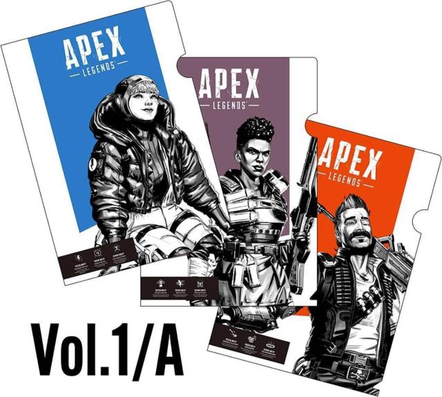 APEX LEGENDS レジェンズクリアファイル 3枚セット Vol.1 3種類セット < アニメ/コミック/キャラクター  APEX LEGENDS レジェンズクリアファイル 3枚セット Vol.1 3種類セット < アニメ/コミック/キャラクターの
