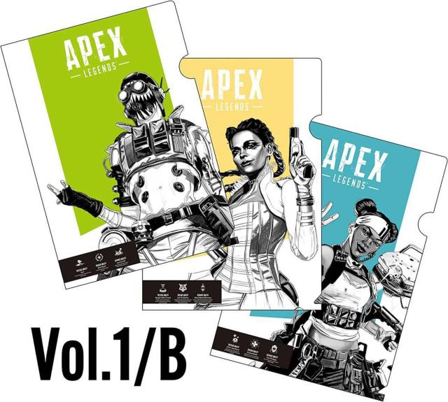 APEX LEGENDS レジェンズクリアファイル 3枚セット Vol.1 3種類セット < アニメ/コミック/キャラクター  APEX LEGENDS レジェンズクリアファイル 3枚セット Vol.1 3種類セット < アニメ/コミック/キャラクターの