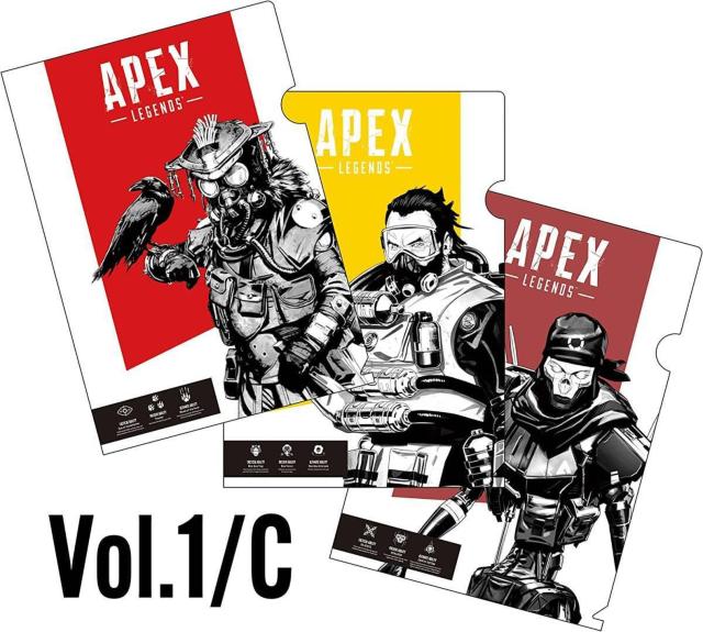 APEX LEGENDS レジェンズクリアファイル 3枚セット Vol.1 3種類セット < アニメ/コミック/キャラクター  APEX LEGENDS レジェンズクリアファイル 3枚セット Vol.1 3種類セット < アニメ/コミック/キャラクターの
