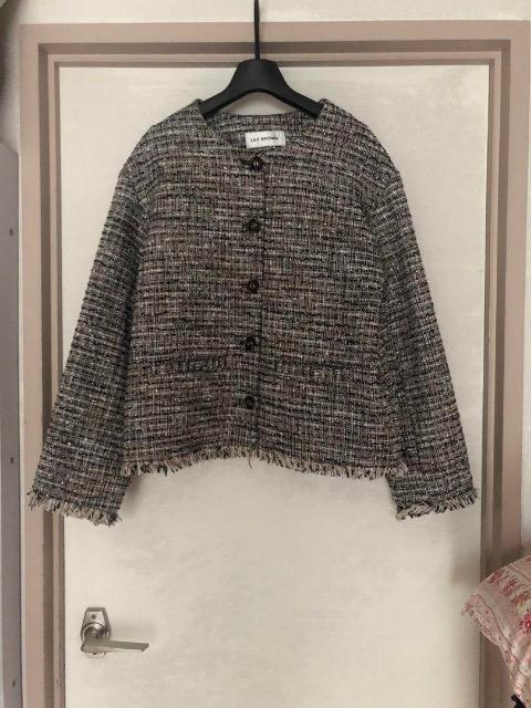 リリーブラウン ツイードジャケット < ブランド  リリーブラウン ツイードジャケット < ブランドの
