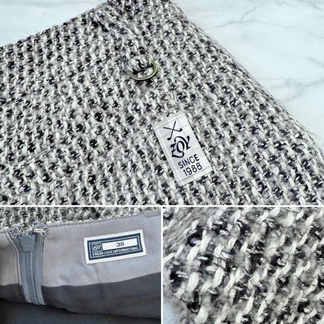 ゾーイzoy ツイードスカート グレー#38 < レジャー/スポーツ ゾーイzoy ツイードスカート グレー#38 < レジャー/スポーツの