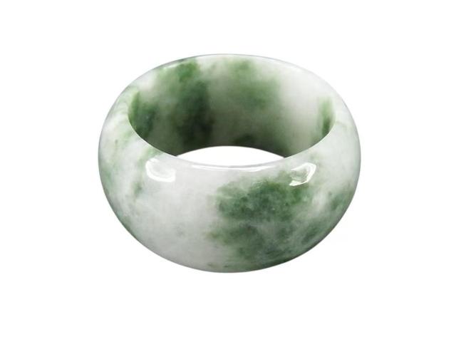 一点物訳有緑入り柄入り天然ひすい本翡翠サムリング天然石指輪22号U0637a < 男性アクセサリー/時計  一点物訳有緑入り柄入り天然ひすい本翡翠サムリング天然石指輪22号U0637a  < 男性アクセサリー/時計の