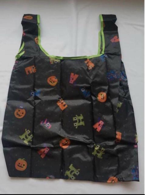 新品 モンスター オバケ カボチャ柄 エコバッグ ショッピングバッグ 黒 ハロウィン N2m < 女性ファッション 新品 モンスター オバケ カボチャ柄 エコバッグ ショッピングバッグ 黒 ハロウィン N2m < 女性ファッションの