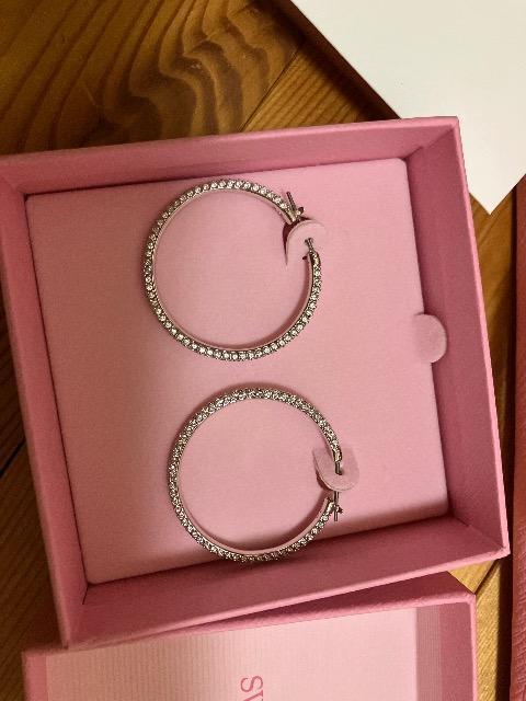 スワロフスキー/今季定番フープピアス正規品試着のみ未使用 < 女性アクセサリー/時計 スワロフスキー/今季定番フープピアス正規品試着のみ未使用 < 女性アクセサリー/時計の