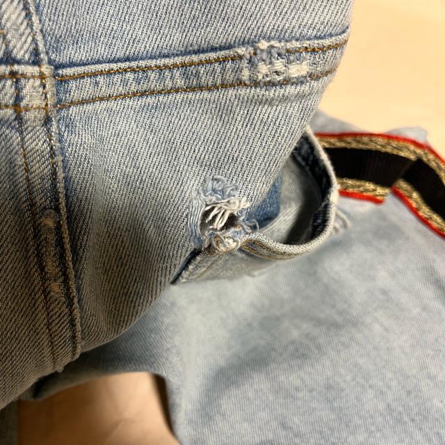 【Palm Angels】 ダメージ / スキニー / デニム・ジーンズ 29 サイドライン < 男性ファッション 【Palm Angels】 ダメージ / スキニー / デニム・ジーンズ 29 サイドライン < 男性ファッションの