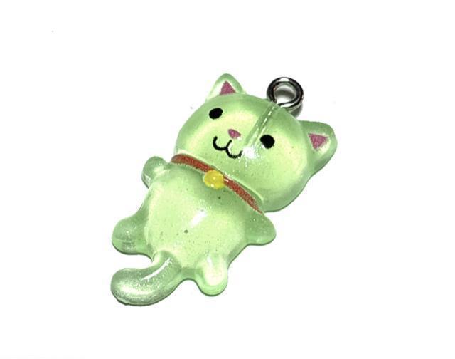 132 樹脂パーツ 1個 黄緑色の猫ちゃん ねこ ネコチャーム◯ < ペット/手芸/園芸 132 樹脂パーツ 1個 黄緑色の猫ちゃん ねこ ネコチャーム◯ < ペット/手芸/園芸の