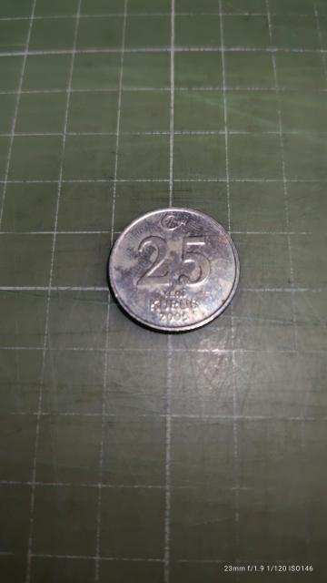 トルコ25硬貨(2005)♪ < ホビー トルコ25硬貨(2005)♪ < ホビーの