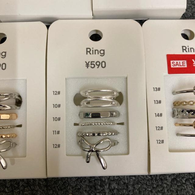 ���� �V�i GU �W�[���[ Ring �����O �w�� 7�Z�b�g �� �u�����h�� 