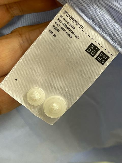 UNIQLO JW ANDERSON  �I�b�N�X�t�H�[�h�V���c �����V���c ���j�N�� ���C�V���c ���� M �u���[ UNIQLO �� �j���t�@�b�V������ 