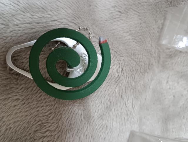 金鳥の渦巻き、蚊取り線香ミニチュアキーホルダー < おもちゃ 金鳥の渦巻き、蚊取り線香ミニチュアキーホルダー < おもちゃの