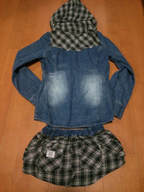 ◆BACKS ◆チェック切替デニムセットアップ◆ < ブランド  ◆BACKS ◆チェック切替デニムセットアップ◆ < ブランドの