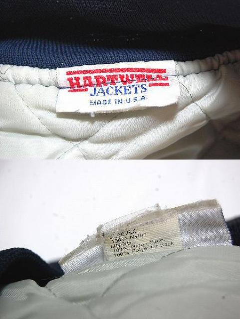 ◆hartwell スタジャン ヴィンテージ USA製 ブルゾン USED < 男性ファッション  ◆hartwell スタジャン ヴィンテージ USA製 ブルゾン USED < 男性ファッションの