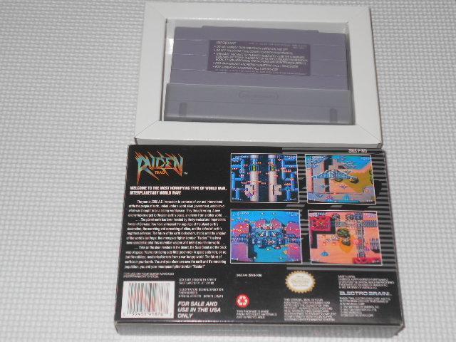SFC★RAIDEN TRAD SNES 海外版 北米版 端子清掃済 < ゲーム本体/ソフト  SFC★RAIDEN TRAD SNES 海外版 北米版 端子清掃済 < ゲーム本体/ソフトの