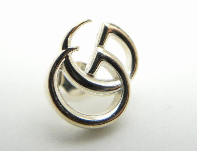 GUCCI �O�b�` GG�}�[�����g �_�u��G �t�����[ �X�^�b�Y �s�A�X SV925��USED���y���������z �� �u�����h�� 