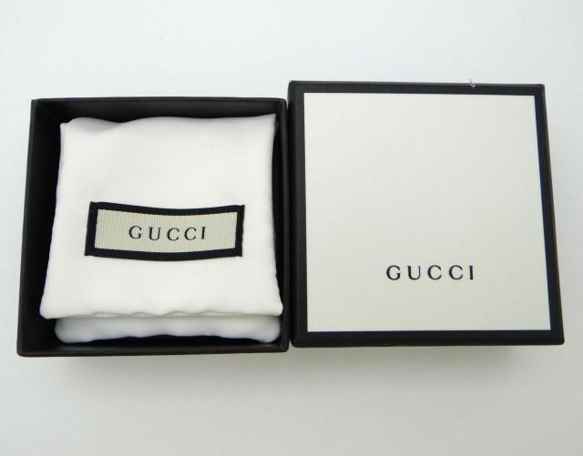 GUCCI �O�b�` GG�}�[�����g �_�u��G �t�����[ �X�^�b�Y �s�A�X SV925��USED���y���������z �� �u�����h�� 