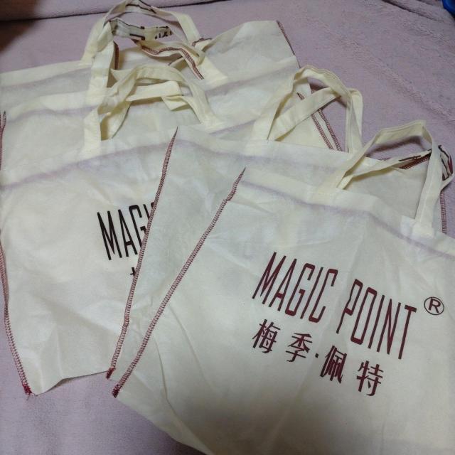 MAGIC POINT 不織布バッグセット < 女性ファッション MAGIC POINT 不織布バッグセット < 女性ファッションの