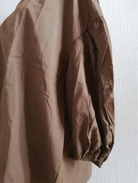 後ろリボン バルーンスリーブ チュニックブラウス レディース ゆったり 体型カバー 長袖 上品 ナチュラル 春 秋 冬 トップス < 女性ファッション 後ろリボン バルーンスリーブ チュニックブラウス レディース ゆったり 体型カバー 長袖 上品 ナチュラル 春 秋 冬 トップス < 女性ファッションの