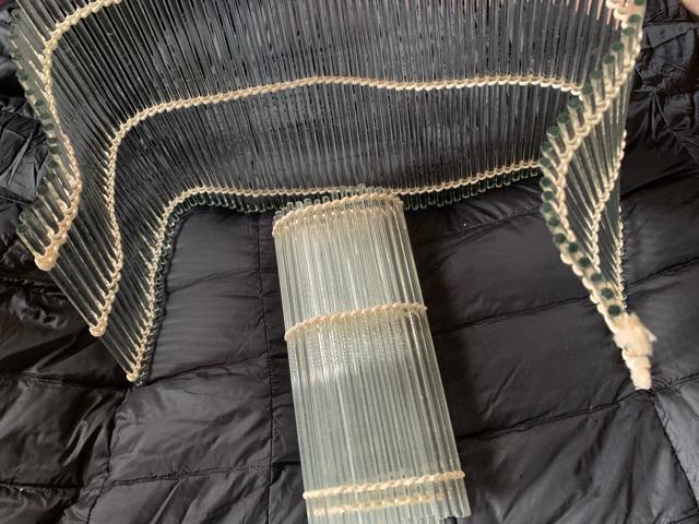 骨〓ガラス製すだれ 簾アンテーイク 二枚 送料無料 < インテリア/ライフ 骨〓ガラス製すだれ 簾アンテーイク 二枚 送料無料 < インテリア/ライフの