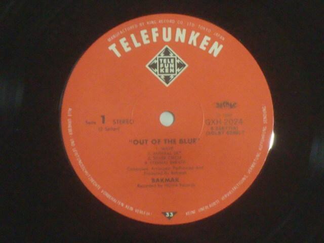 AEgEIuEUEu[iOUT OF THE BLUEj / oN}NiBAKMAKj ѕtLP  CD/DVD/rfI 