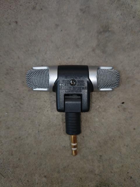 SONY ECM-DS70P �X�e���I�}�C�N �^��  ���W�J�Z  �E�H�[�N�}�� �� �Ɠd/AV�� 