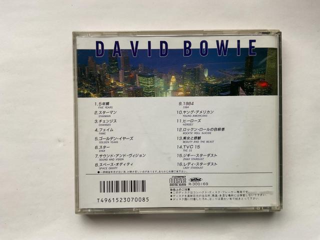 DAVID BOWIE BEST ORIGINAL VERSION T24P-0063 CD �A���o�� �f���B�b�h�E�{�E�C �� CD/DVD/�r�f�I�� 