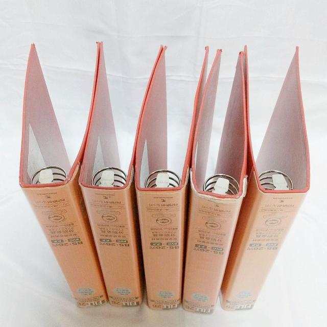 ファイル26 B5 メタルバインダー F679R-01 5個セット < インテリア/ライフ  ファイル26 B5 メタルバインダー F679R-01 5個セット < インテリア/ライフの