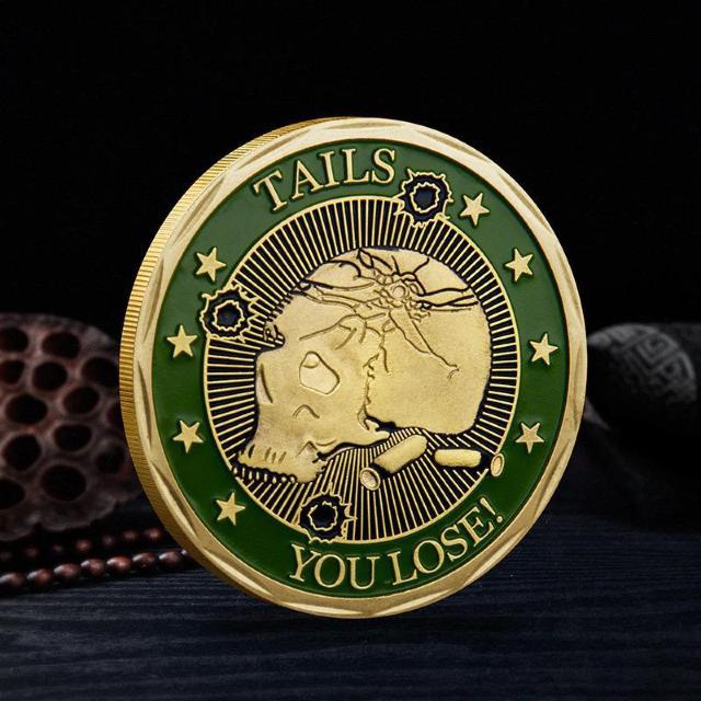~^[R`WRC HEADS I WIN TAILS YOU LOOSE USARMY ČR  USN USMC  zr[ 