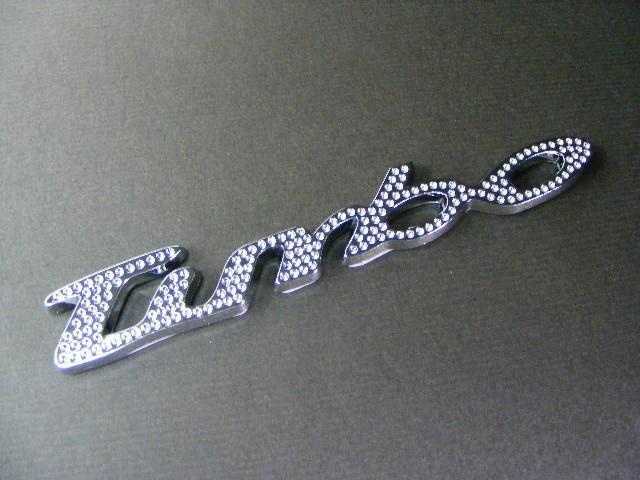● turboターボ LUXURT CRYSTAL TYPE ABS製エンブレム● < 自動車/バイク ● turboターボ LUXURT CRYSTAL TYPE ABS製エンブレム● < 自動車/バイク