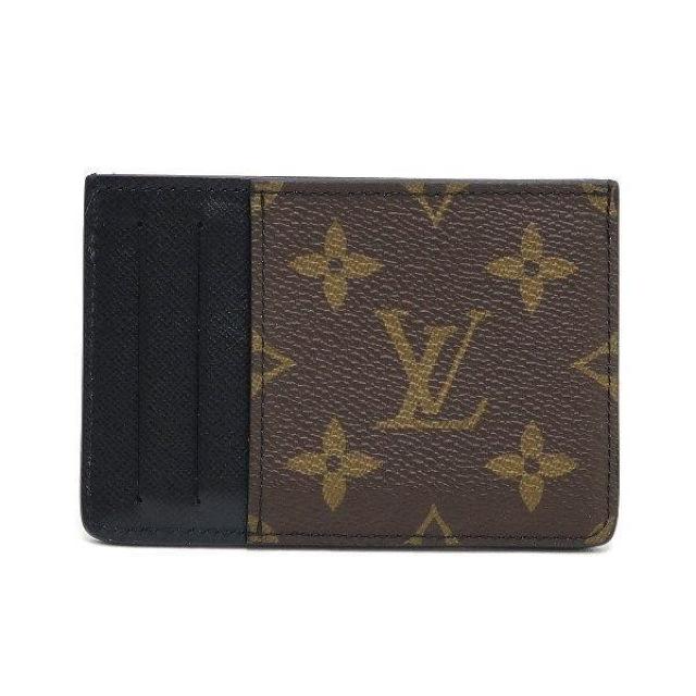 ◆ 本物 美品 ◆ LV ルイヴィトン ネオポルトカルト モノグラムマカサー カードケース モノグラム 黒 箱 人気 M60166 < ブランド  ◆ 本物 美品 ◆ LV ルイヴィトン ネオポルトカルト モノグラムマカサー カードケース モノグラム 黒 箱 人気 M60166 < ブランドの
