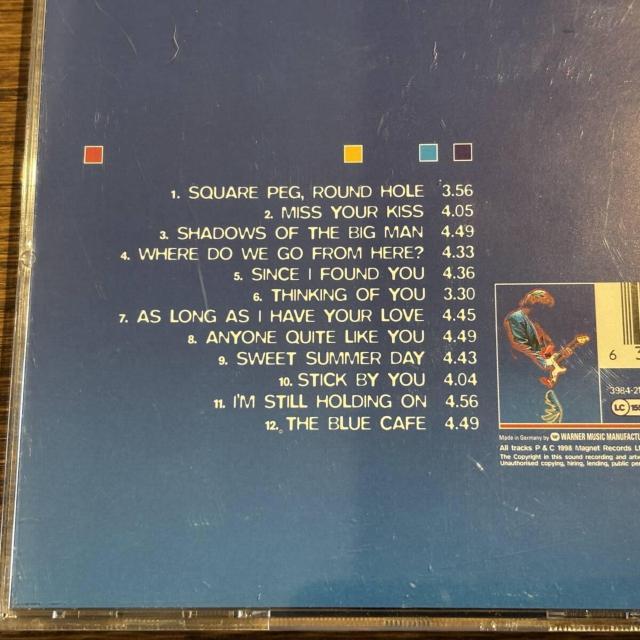 yCHRIS REAzTHE BLUE CAFE  CD/DVD/rfI 