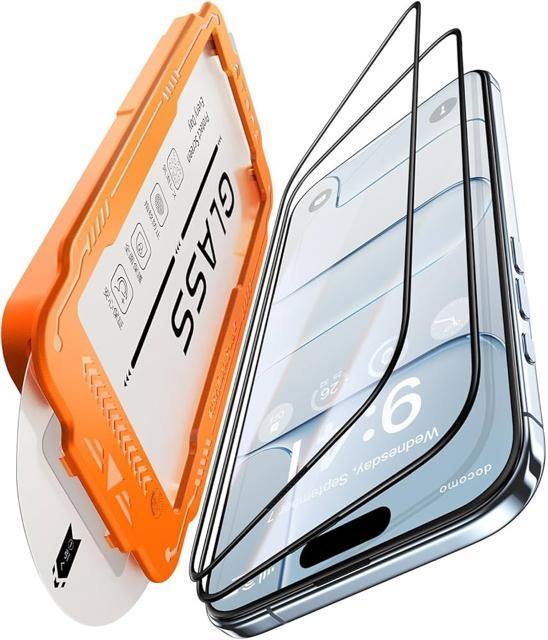 iphone Air保護ガラスフィルム 2枚セット 高強硬度耐衝撃 气泡なし自動吸着 貼付け簡単 クリア画質 高光沢 ブルーライト < 家電/AV  iphone Air保護ガラスフィルム 2枚セット 高強硬度耐衝撃 气泡なし自動吸着 貼付け簡単 クリア画質 高光沢 ブルーライト  < 家電/AVの