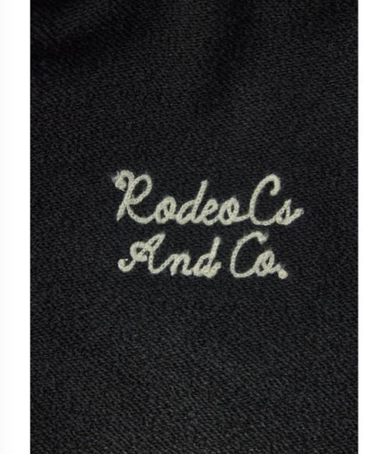 ロデオクラウンズ★ 【UNISEX】加工ジップパーカー(ブラック) < ブランド ロデオクラウンズ★ 【UNISEX】加工ジップパーカー(ブラック) < ブランドの